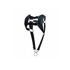 MOB Dungeon – Schwarzes Harness mit oberem Cockring, Einheitsgrösse