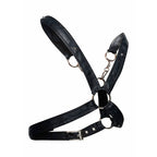 MOB Dungeon – Crossed black chain harness, one size