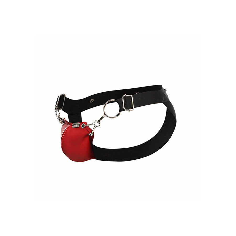 MOB Dungeon – Snap jockstrap, red, one size