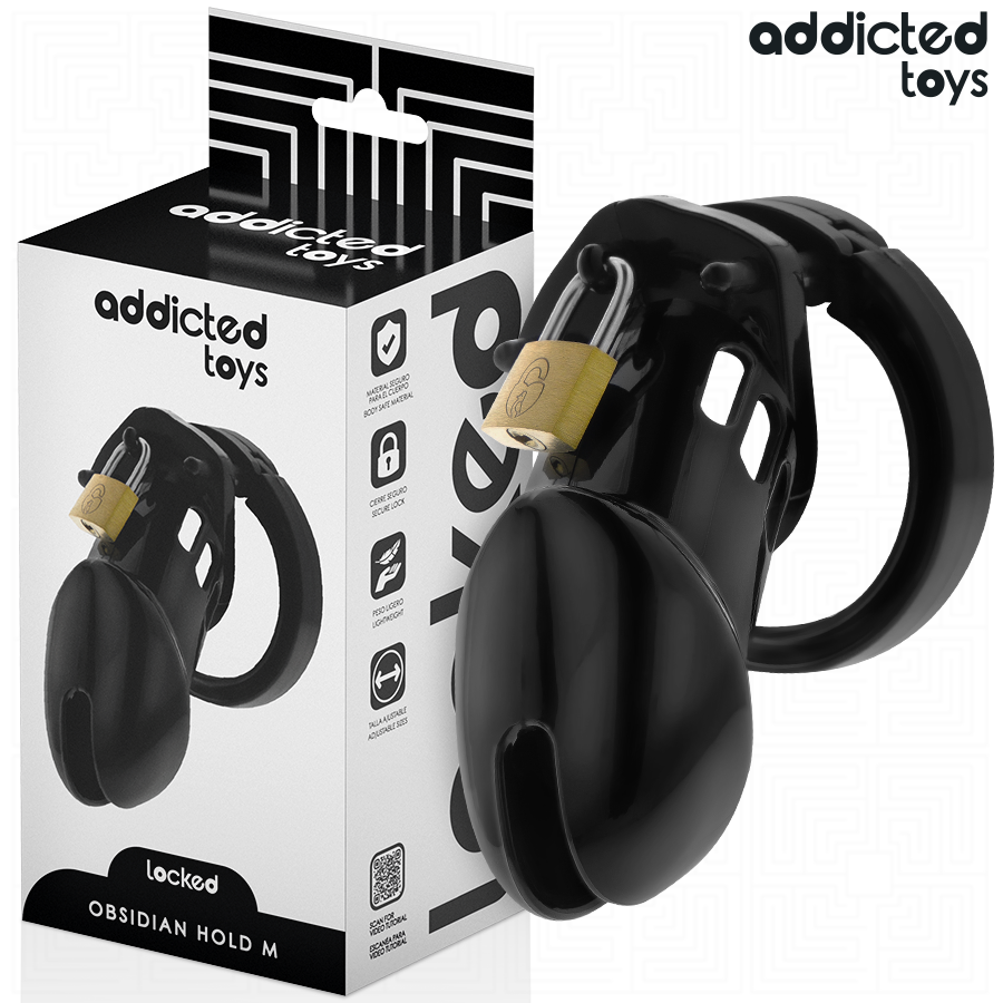ADDICTED TOYS Obsidian Hold – Peniskäfig