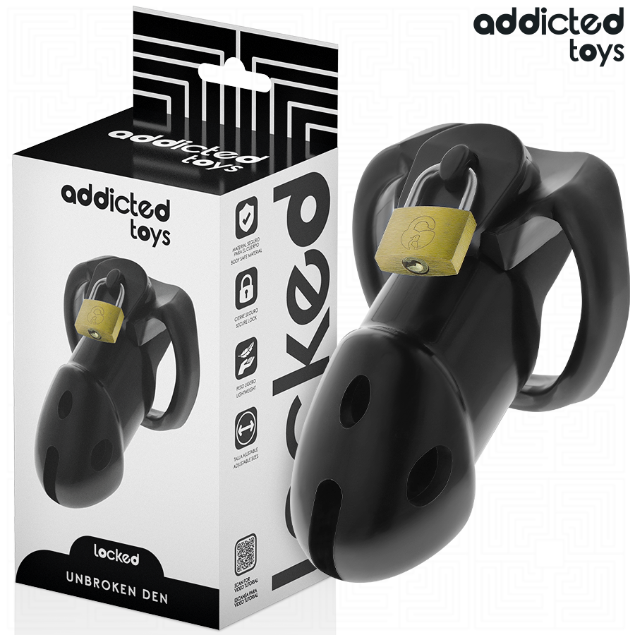 ADDICTED TOYS LOCKED Unbroken – Peniskäfig, 9,8 cm