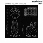 ADDICTED TOYS LOCKED – Angeketteter Hohlpeniskäfig, 10,5 cm