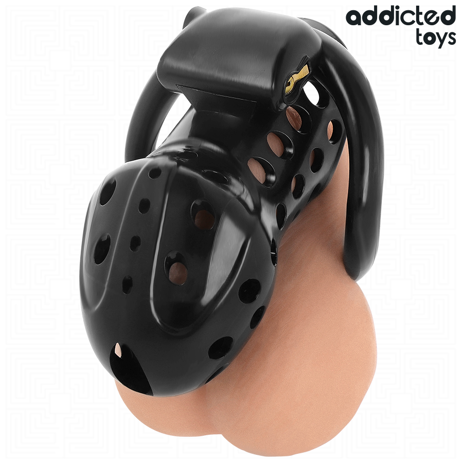 ADDICTED TOYS LOCKED – GABBIA PER PENE CAVA CON CATENA 10,5 CM
