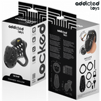 ADDICTED TOYS LOCKED – Angeketteter Hohlpeniskäfig, 10,5 cm