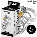 ADDICTED TOYS LOCKED – GABBIA PER PENE IN ARGENTO TAGLIA