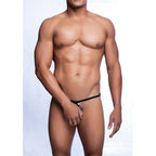MOB – Black teardrop thong