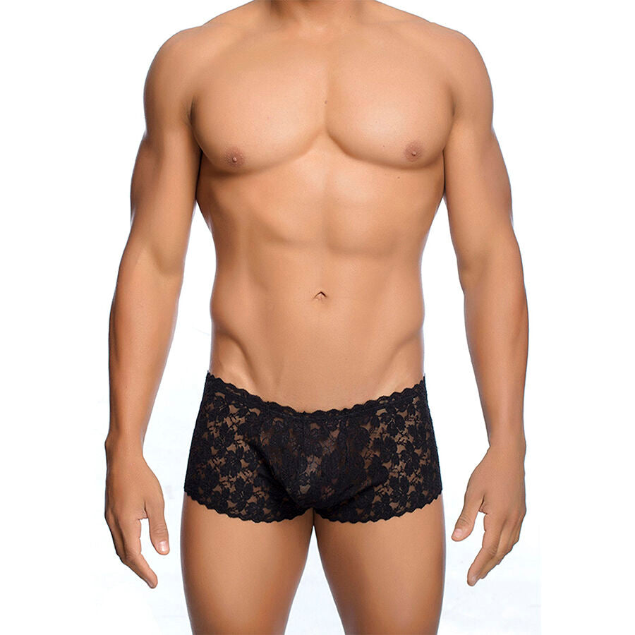 MOB – Black lace boxer