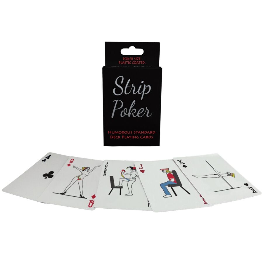 KHEPER GAMES – MAZZO DI CARTE DA GIOCO UMORISTICO PER STRIP POKER