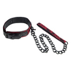 CALEXOTICS Scandal – Halsband mit Leine, schwarz