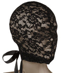 CALEXOTICS – SCANDAL BLACK LACE BALALAVA WITH BOW