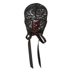 CALEXOTICS – SCANDAL BLACK LACE BALALAVA WITH BOW