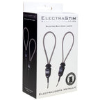 ELECTRASTIM – ELECTRALOOPS E-STIM ADJUSTABLE METAL PENIS RINGS