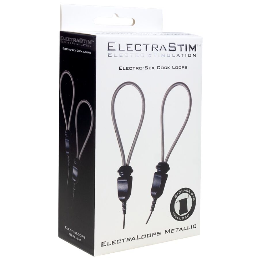 ELECTRASTIM – ElectraLoops Verstellbare Penisringe aus Metall