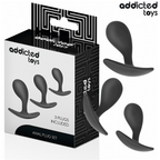 ADDICTED TOYS – LOT DE 3 PLUG ANAL MODÈLE