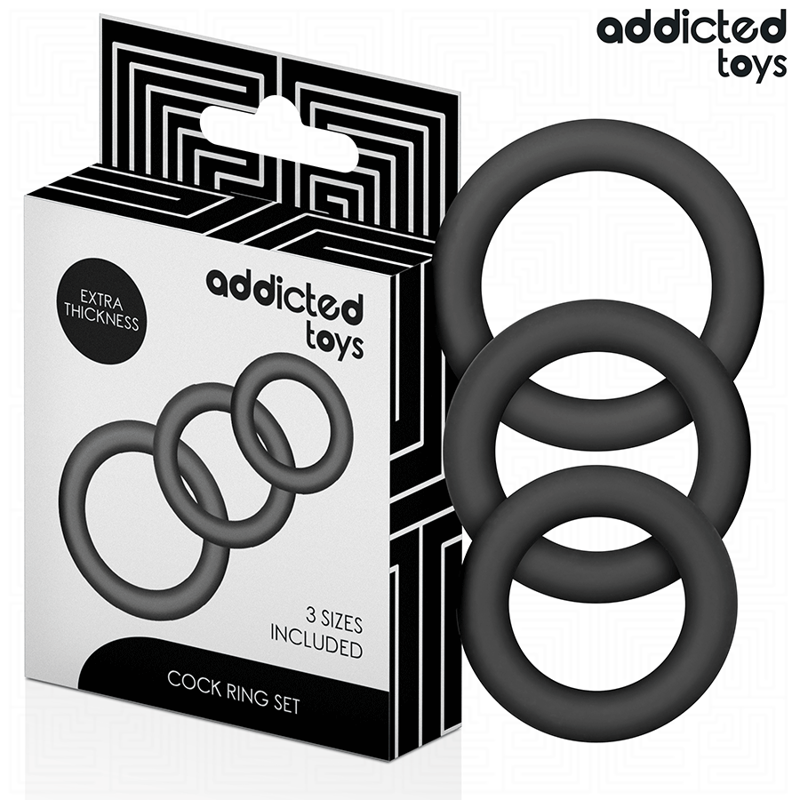 Addicted Toys Set Silikonringe