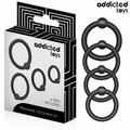 ADDICTED TOYS – Set aus Druckringen aus Silikon