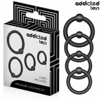 ADDICTED TOYS – Set aus Druckringen aus Silikon