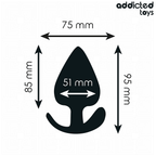 ADDICTED TOYS – TAPPO ANALE TAGLIA XL 9.5 CM