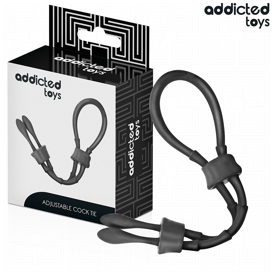 ADDICTED TOYS – Verstellbares Silikonseil für den Penis