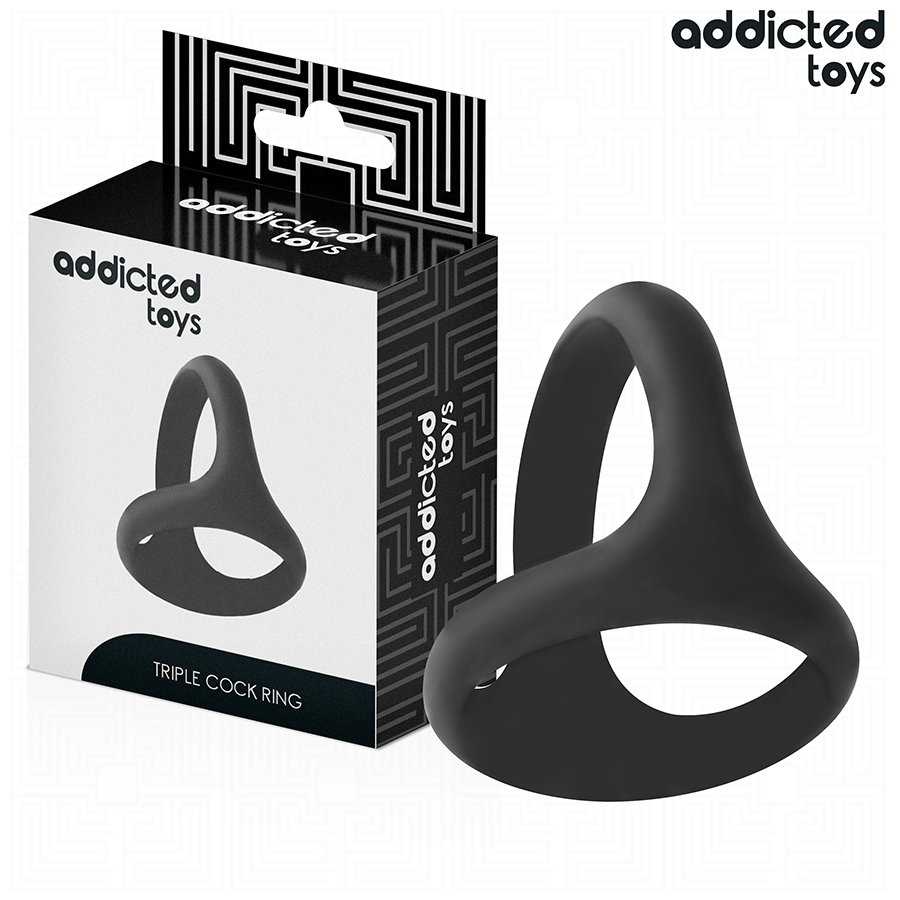 ADDICTED TOYS – Dicker Dreifach-Penisring