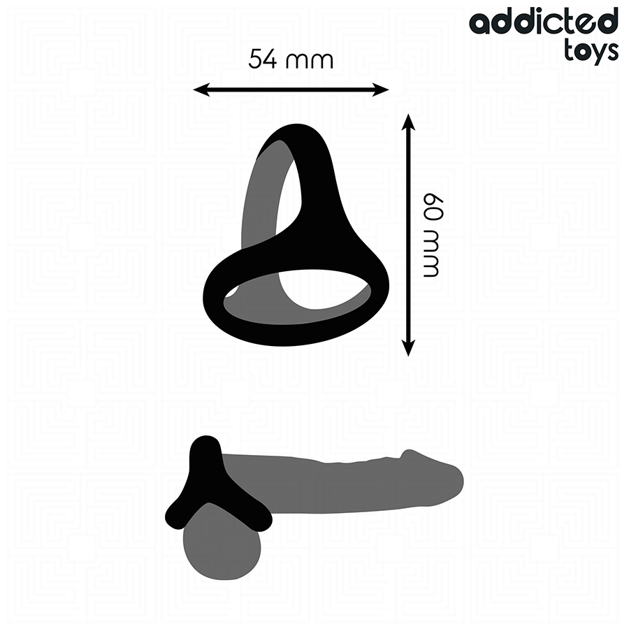 ADDICTED TOYS – Dicker Dreifach-Penisring