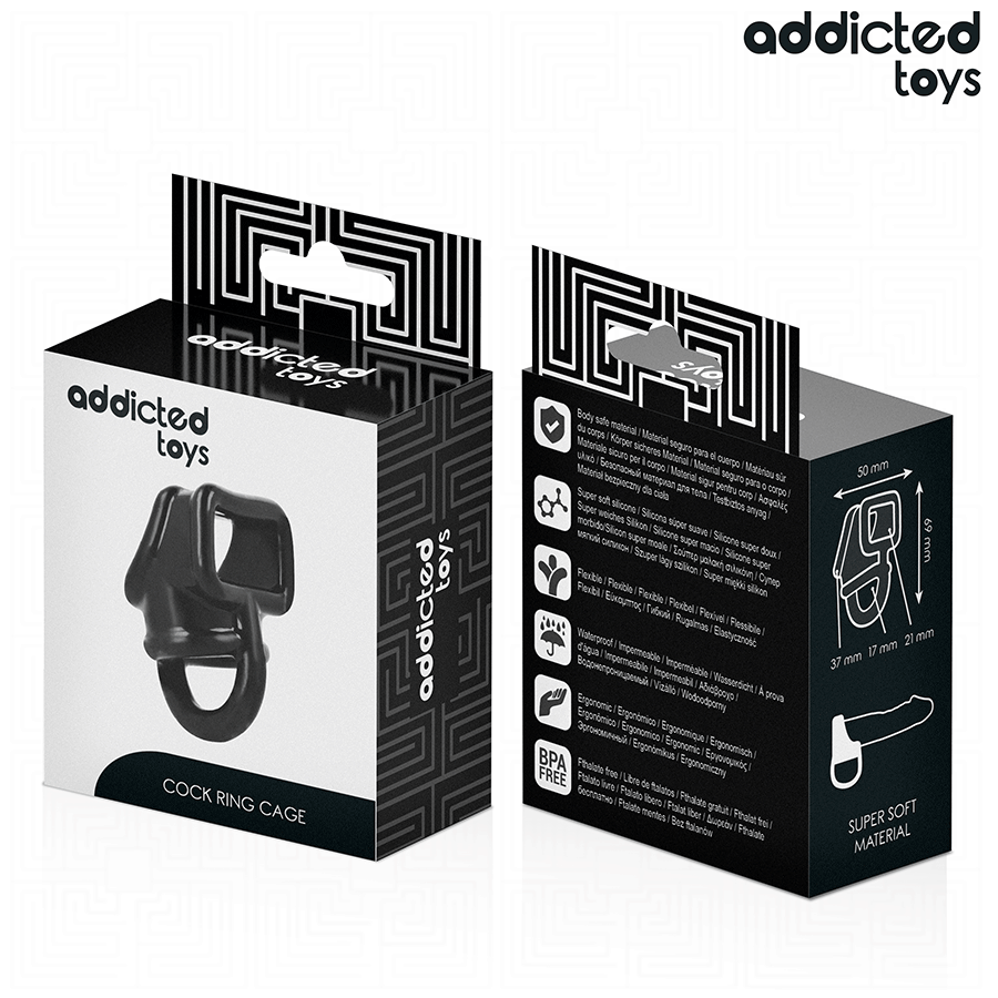 ADDICTED TOYS – Peniskäfigring