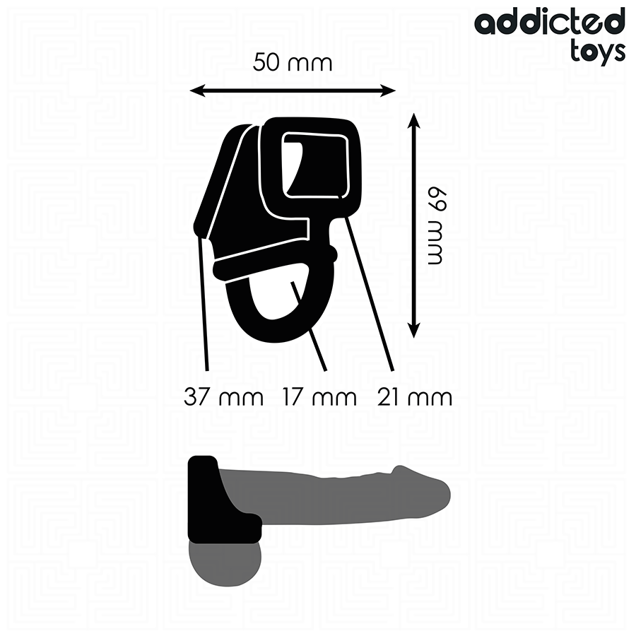 ADDICTED TOYS – Peniskäfigring