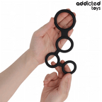 ADDICTED TOYS – ANELLO PER PENE CON DIVISORI PER TESTICOLI