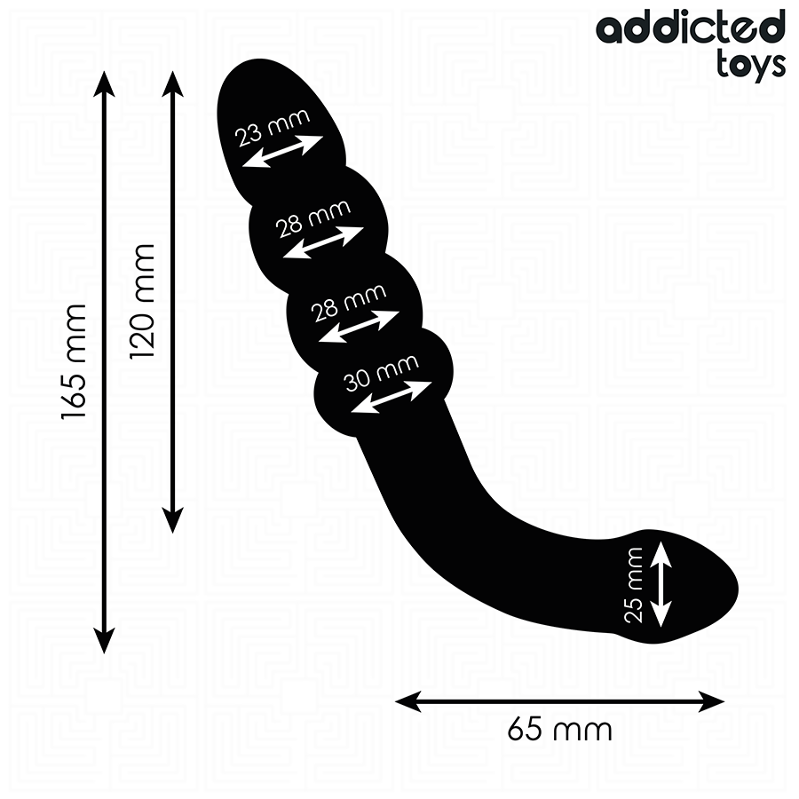 ADDICTED TOYS – Doppelmassager, 16,5 cm
