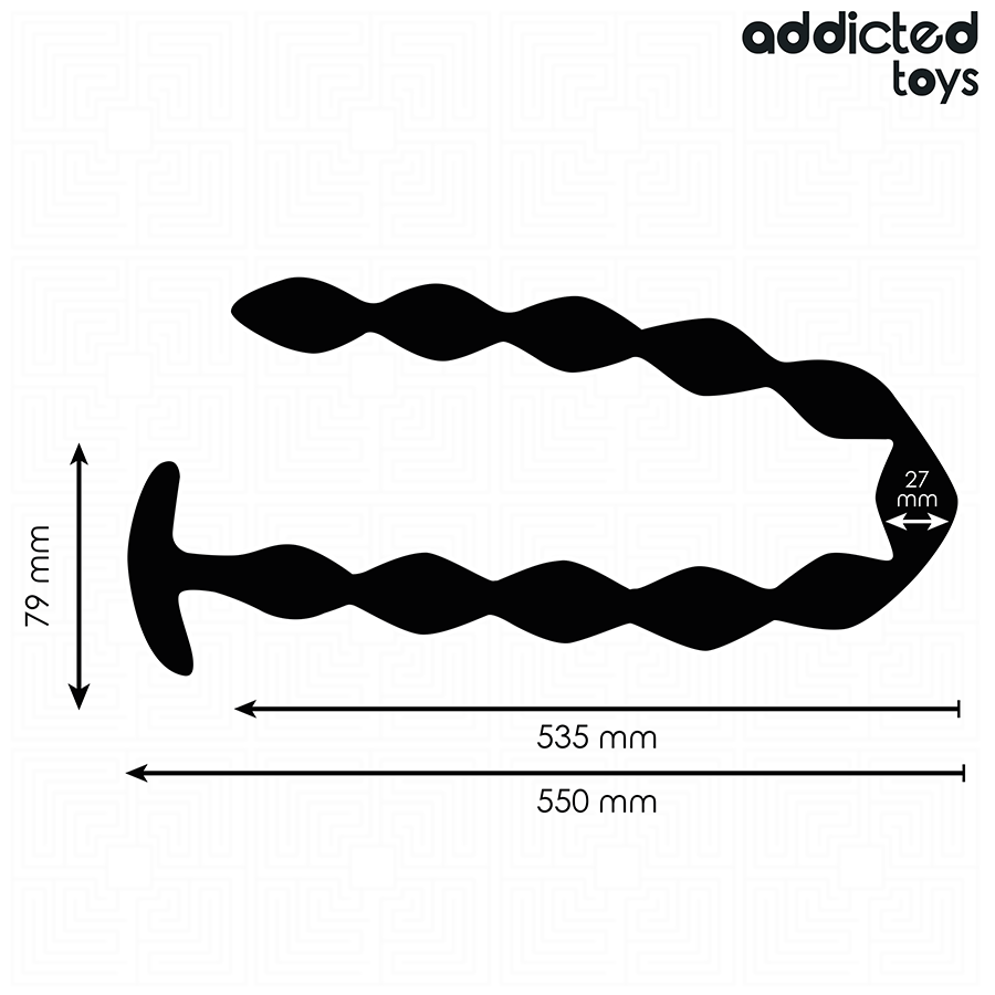 ADDICTED TOYS – Extra langer Analplug