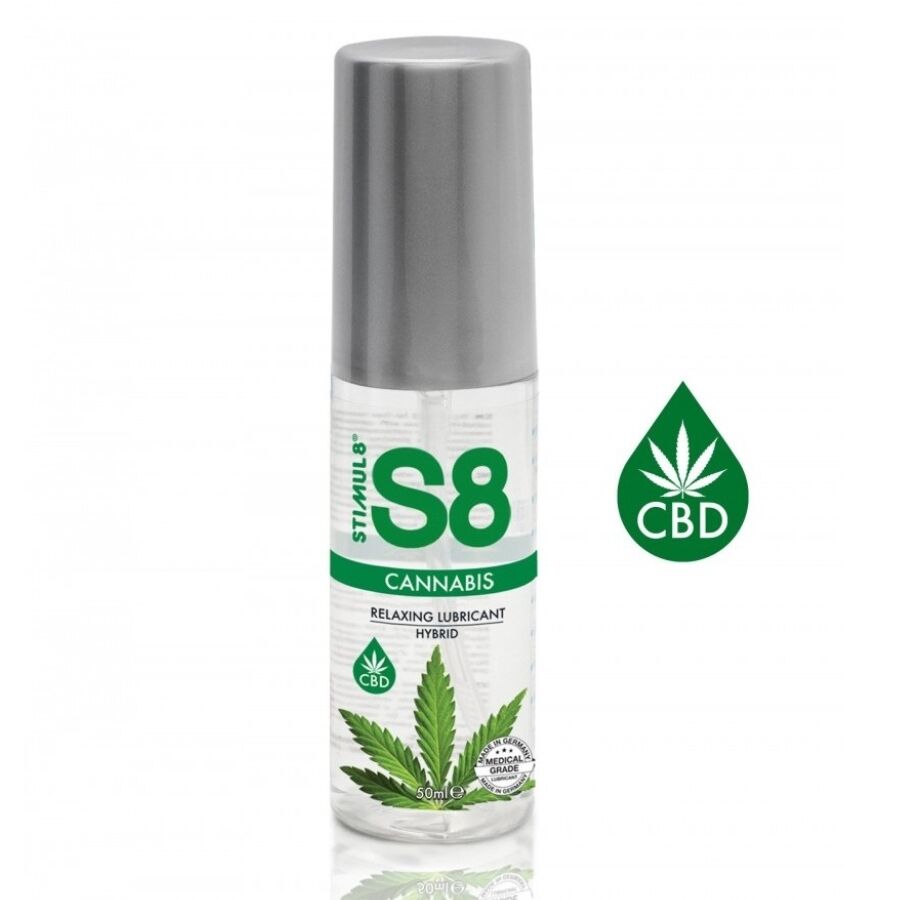 STIMUL8 – LUBRIFIANT HYBRIDE AU CANNABIS S8 ML