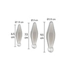 TOYJOY Finger Rimmer – Analdilatoren-Set, 3 Stück, Transparent