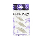 TOYJOY Finger Rimmer – Analdilatoren-Set, 3 Stück, Transparent