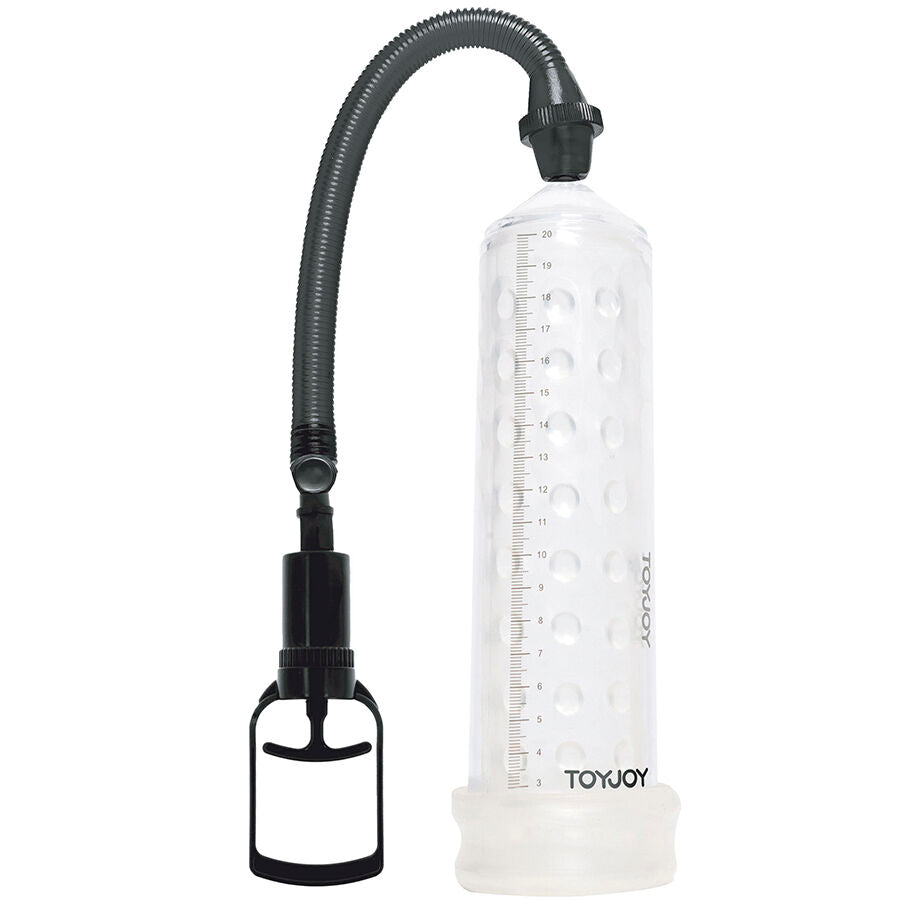 TOYJOY – POWERFUL MASSAGE PUMP WITH TRANSPARENT SLEEVE