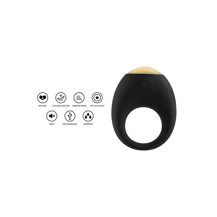 TOYJOY Eclipse Light – Vibrierender Penisring mit LED