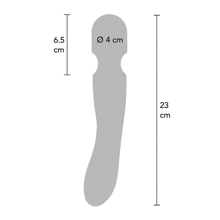 TOYJOY – BAGUETTE DE MASSAGE ZENITH LIGHT NOIRE