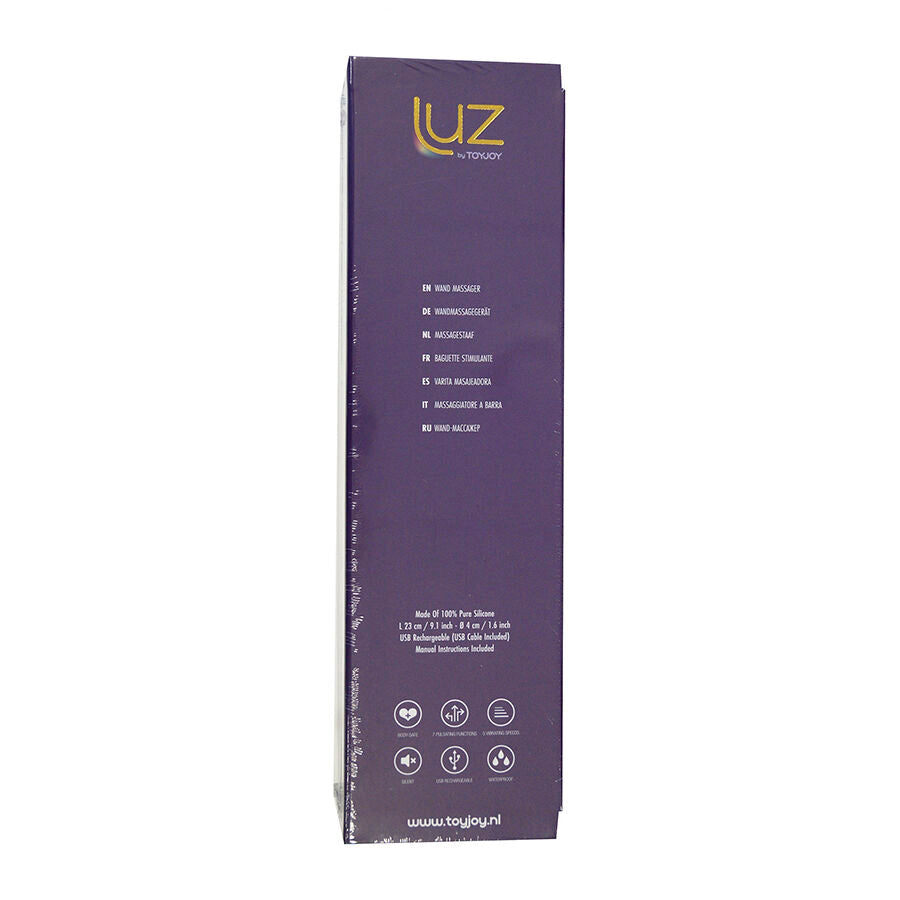 TOYJOY – BAGUETTE DE MASSAGE ZENITH LIGHT NOIRE