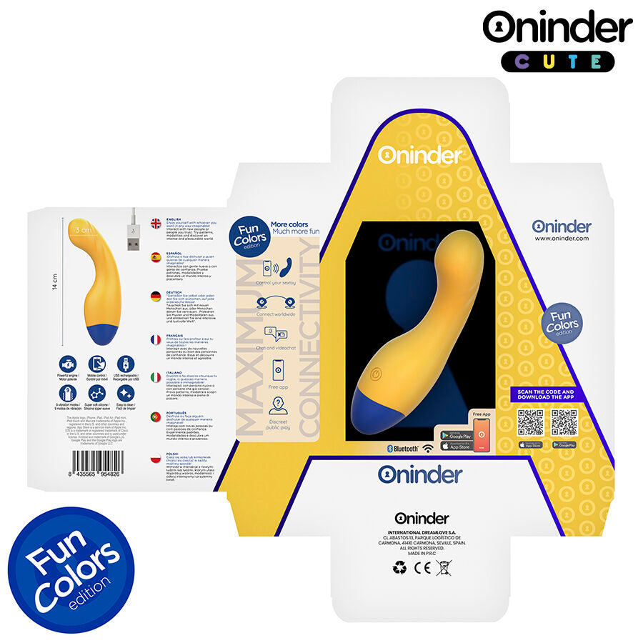 ONINDER CUTE – LOVE BUDDY MASTER G-SPOT VIBRATOR – FREE WORLDWIDE APP
