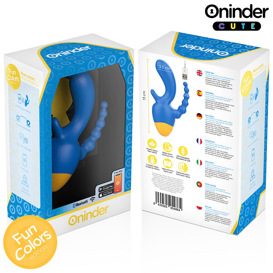 ONINDER CUTE – LOVE 3 SOME TRIPLE VIBRATEUR – APPLICATION GRATUITE DANS LE MONDE ENTIER