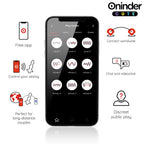 Oninder Cute Love Butt – Analplug-Vibrator mit App-Steuerung, 9 Modi