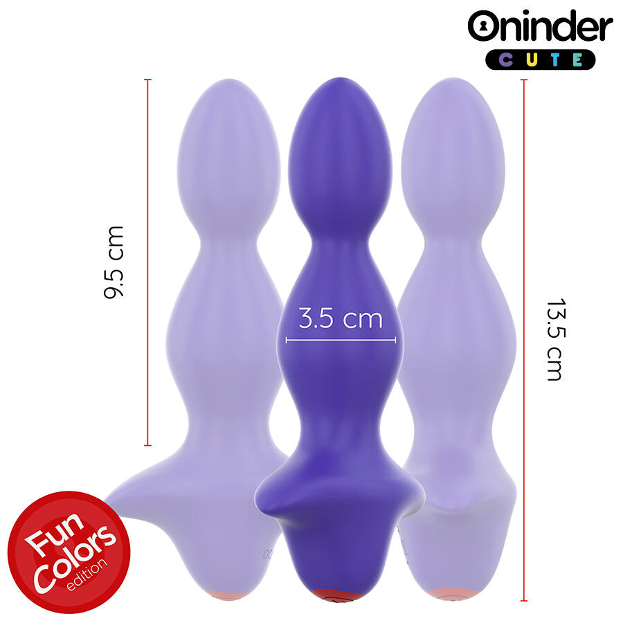 Oninder Cute Love Butt – Analplug-Vibrator mit App-Steuerung, 9 Modi
