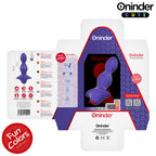 Oninder Cute Love Butt – Analplug-Vibrator mit App-Steuerung, 9 Modi