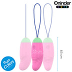 ONINDER CUTE – LOVE PLEASURE 360° VIBRATING-ROTATING SILICONE EGG – FREE GLOBAL APP