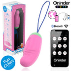 ONINDER CUTE – LOVE PLEASURE 360° VIBRATING-ROTATING SILICONE EGG – FREE GLOBAL APP