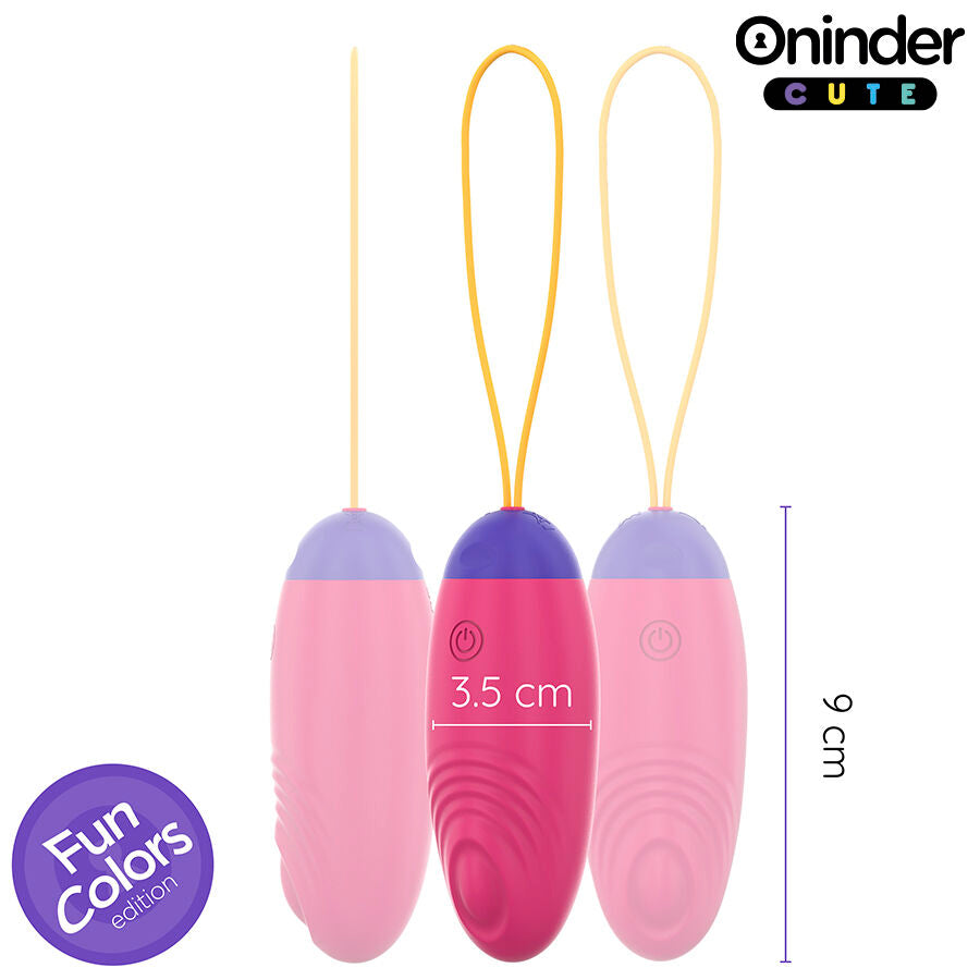 Oninder Cute – Vibrations-Ei mit Klopf-Funktion und App-Steuerung