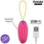 Oninder Cute – Vibrations-Ei mit Klopf-Funktion und App-Steuerung