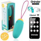 ONINDER CUTE – LOVE PLEASURE VIBRATING EGG – ROTATING SILICONE GEMS – FREE GLOBAL APP