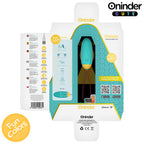 ONINDER CUTE – LOVE PLEASURE VIBRATING EGG – ROTATING SILICONE GEMS – FREE GLOBAL APP