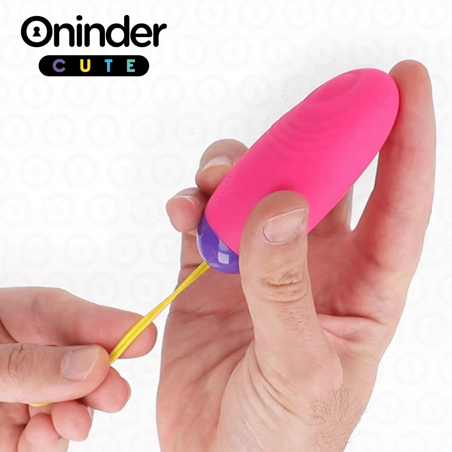 Oninder Cute – Vibrations-Ei mit Klopf-Funktion und App-Steuerung