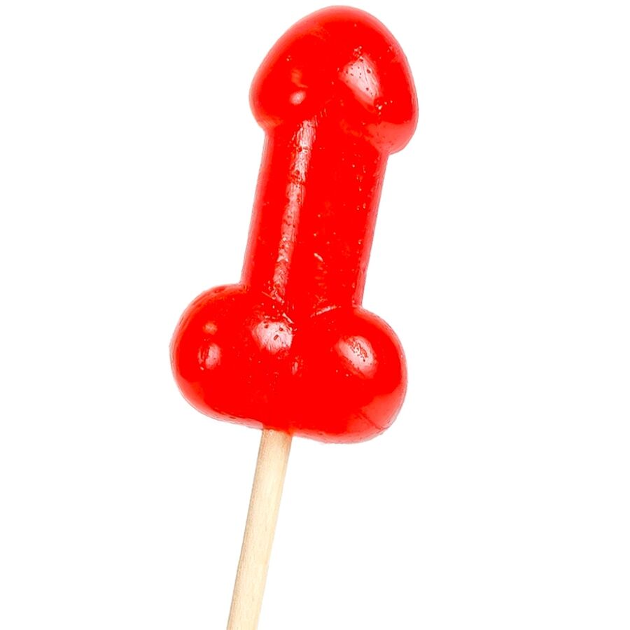 SECRETPLAY – Penis-Lollipop Kirsche mit Hitzeeffekt, 25 g